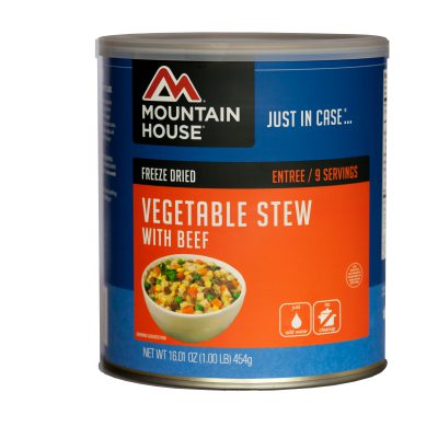 MOUNTAIN HOUSE VEGETABLE STEW WITH BEEF #10 CAN