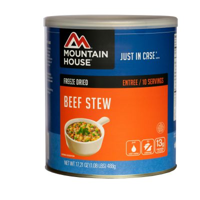MOUNTAIN HOUSE BEEF STEW #10 CAN