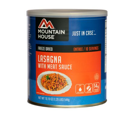 MOUNTAIN HOUSE LASAGNA WITH MEAT SAUCE #10 CAN