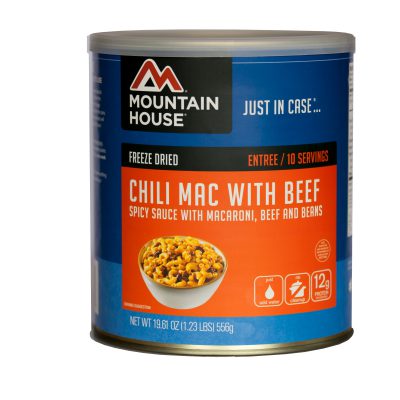 MOUNTAIN HOUSE CHILI MAC WITH BEEF #10 CAN