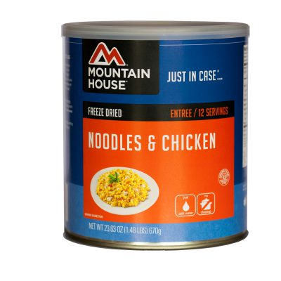 MOUNTAIN HOUSE NOODLES AND CHICKEN #10 CAN