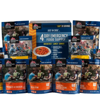 MOUNTAIN HOUSE JUST IN CASE® 4 Day Emergency Food Supply