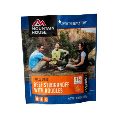 MOUNTAIN HOUSE BEEF STROGANOFF WITH NOODLES