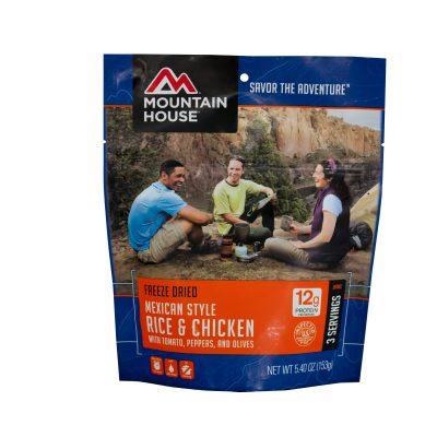 MOUNTAIN HOUSE MEXICAN STYLE RICE AND CHICKEN