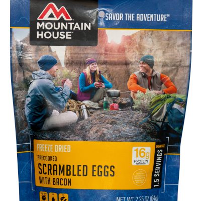MOUNTAIN HOUSE SCRAMBLED EGGS WITH BACON